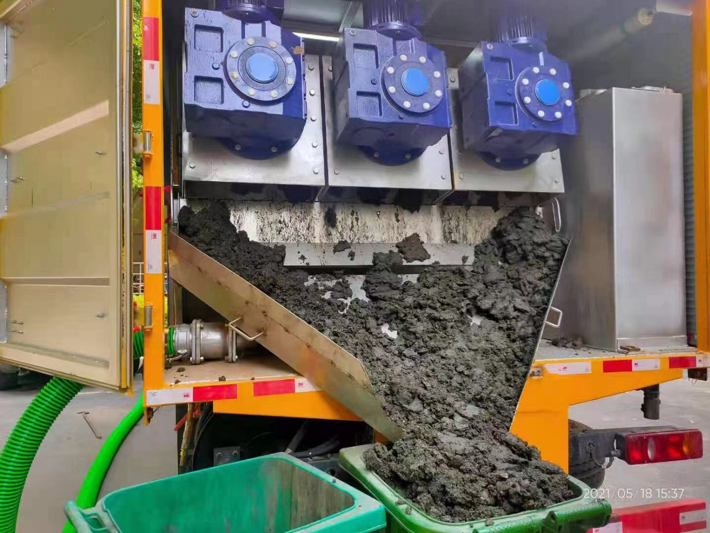 罗庄化粪池清掏城市维护站-泥浆净化干湿分离处理